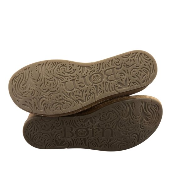 Born Viana Wedge Boots Women's Black Suede Ankle Booties, Size 7 NWOB - Picture 8 of 10